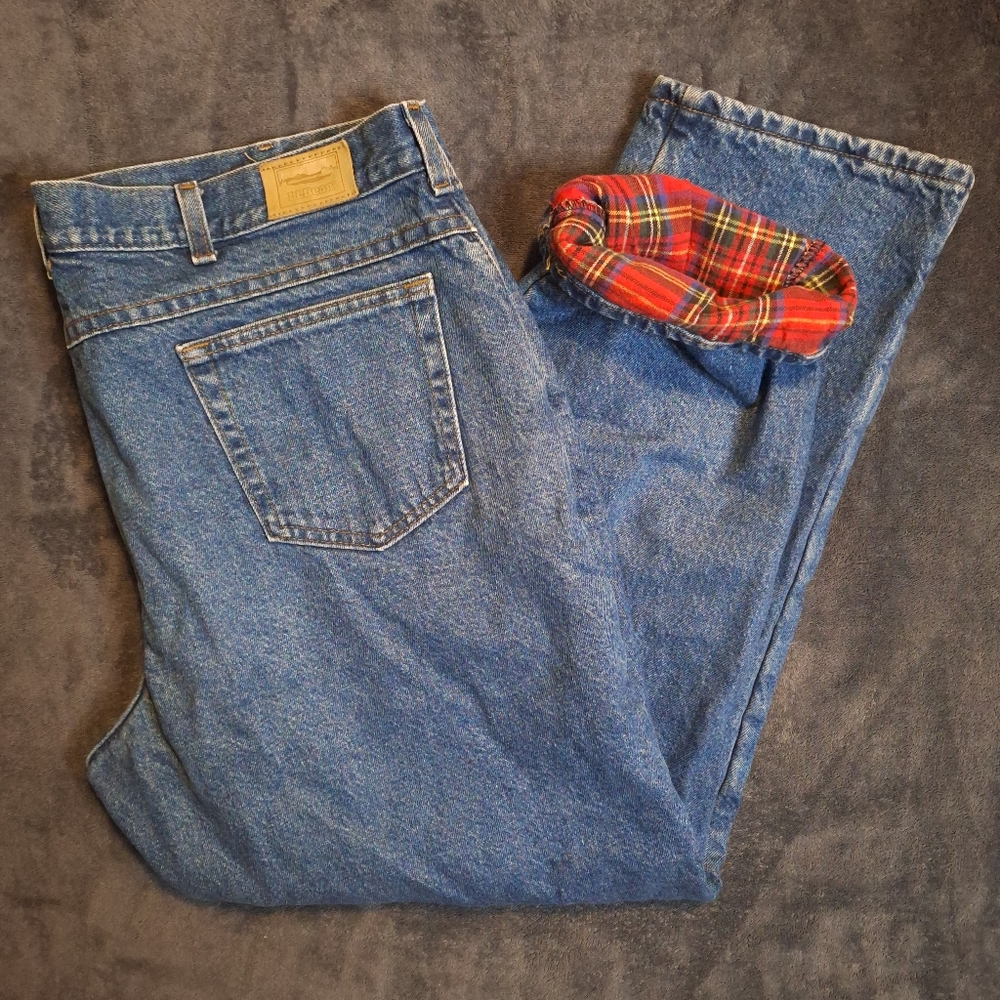 LL Bean Men’s Flannel Lined Jeans